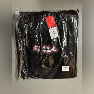 Mewtwo Criminal Damage Hoodie Men's Medium - Brand New